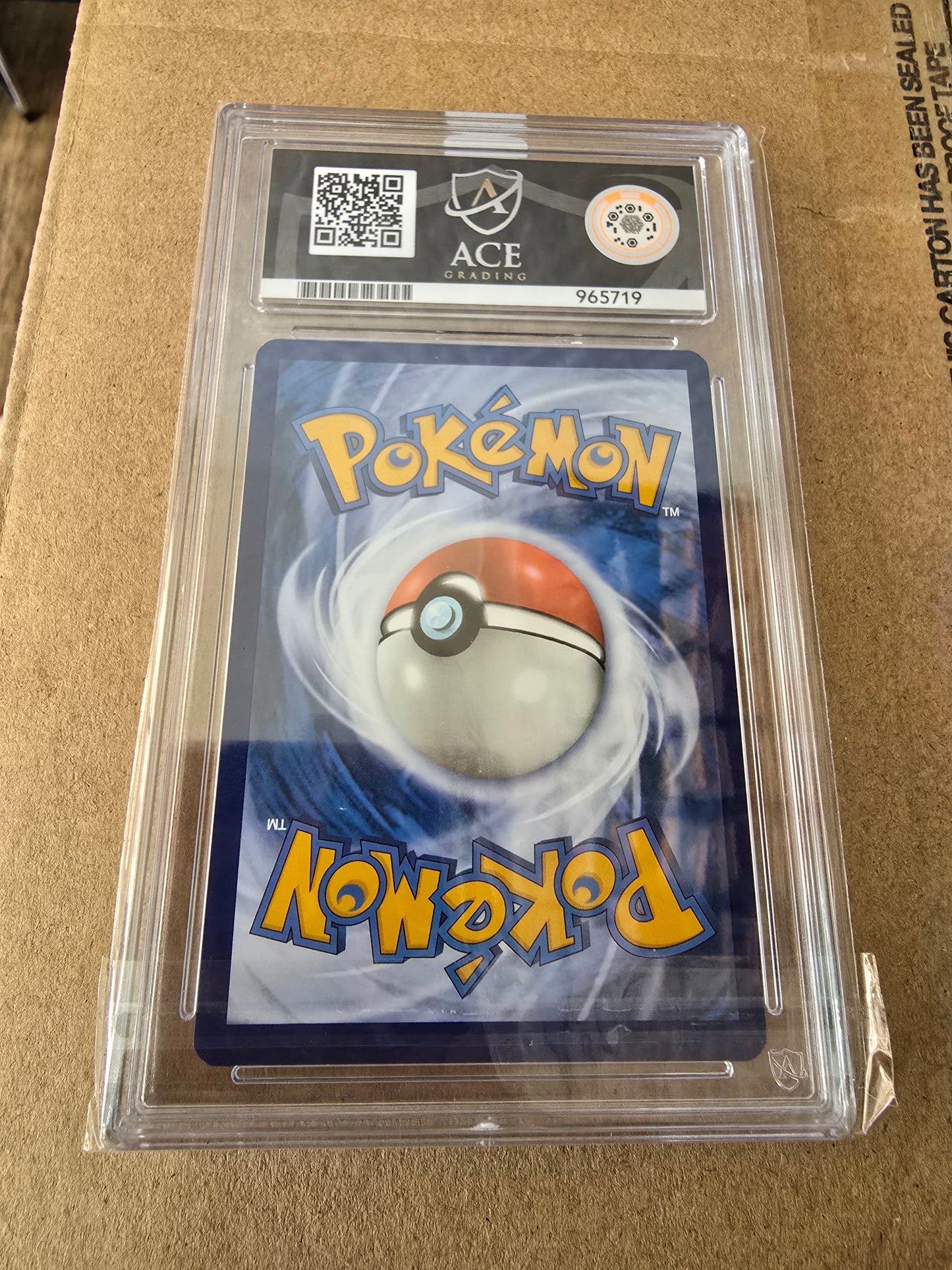 Charizard EX #215 9 MINT - Pokémon ACE Graded Card