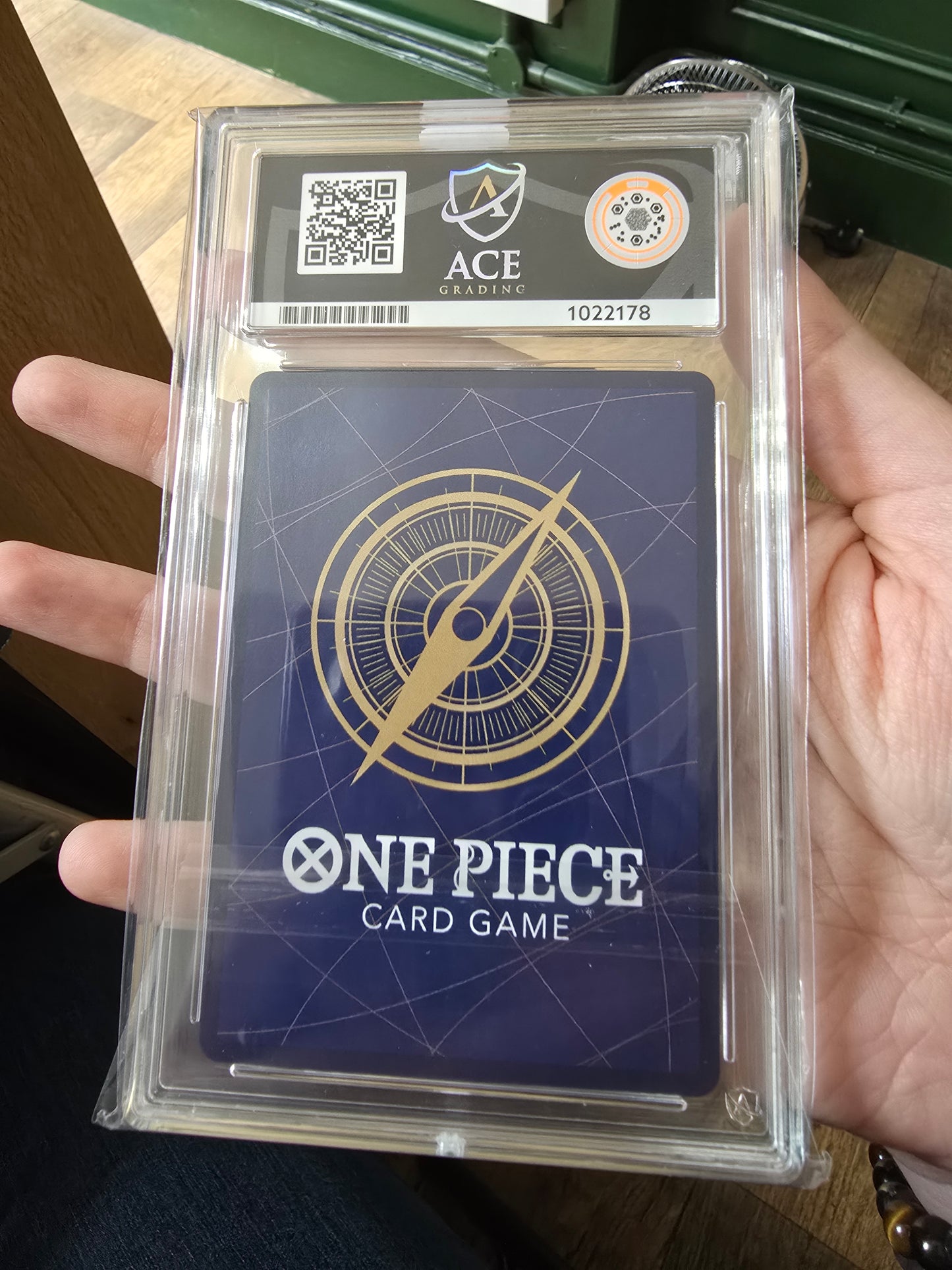 Sabo P-073 10 GEM MINT - One Piece ACE Graded Card