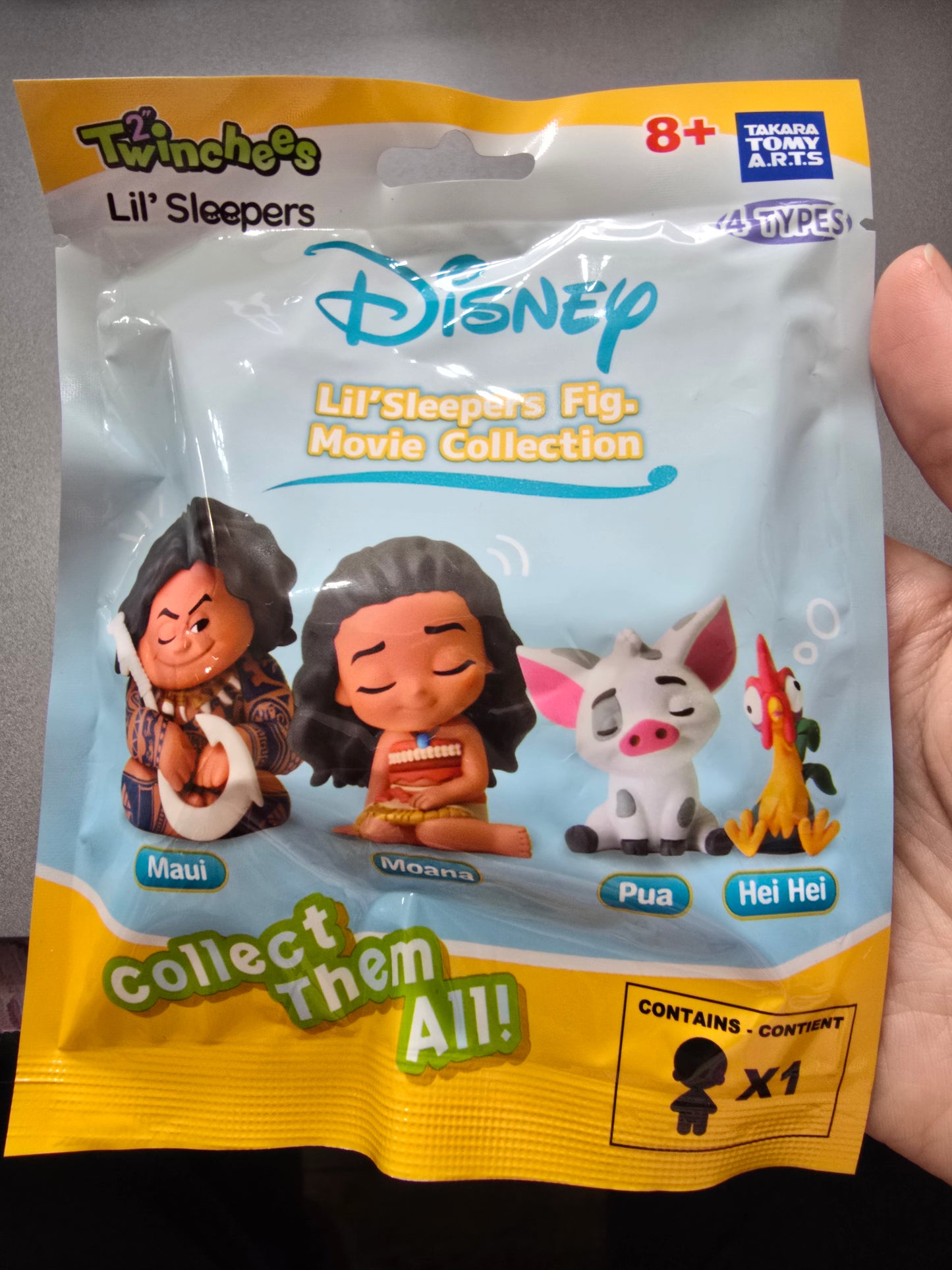 Twinchees Disney Lil' Sleepers Moana Edition