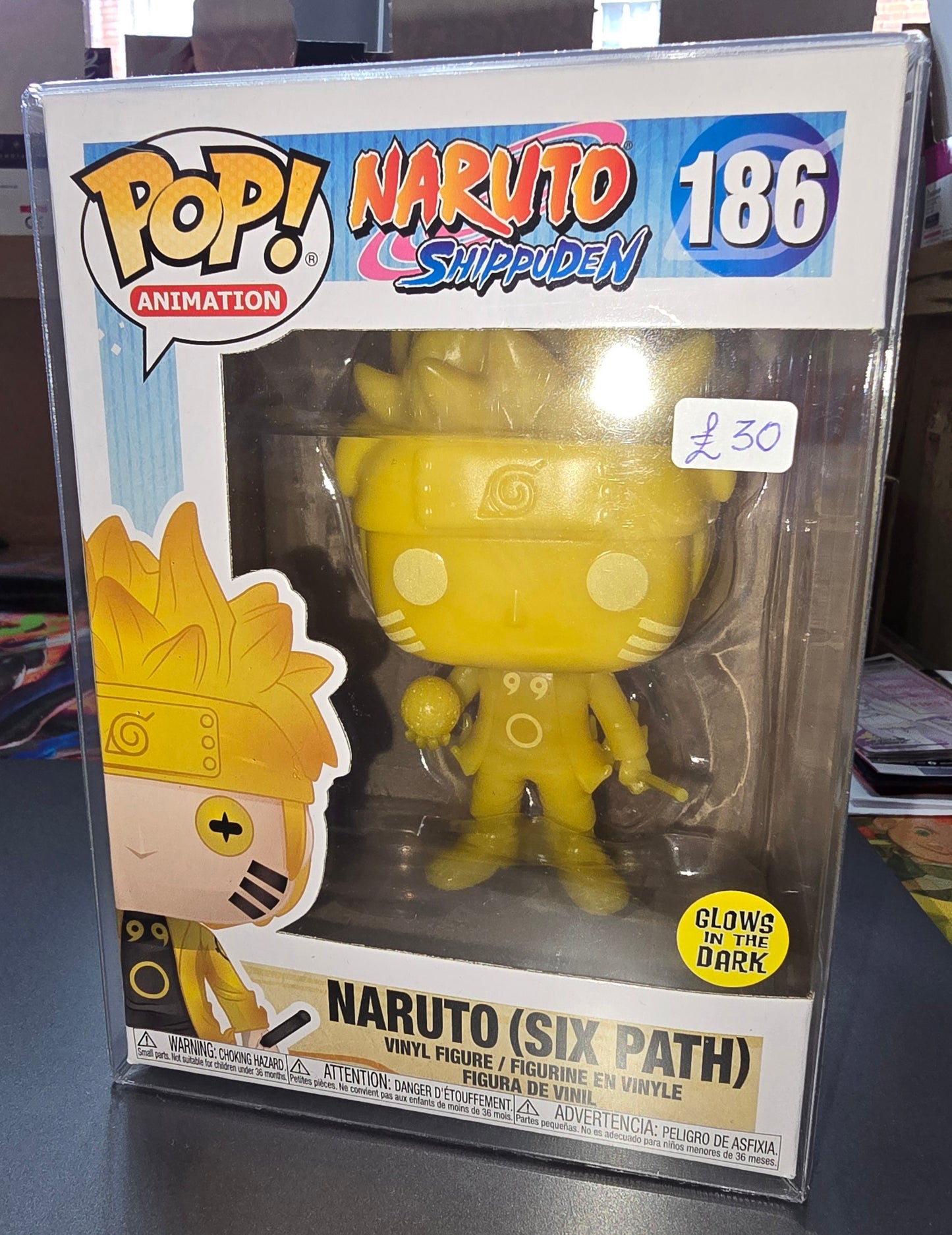 Naruto Shippuden - Naruto (Six Path) #186 Glows in the Dark