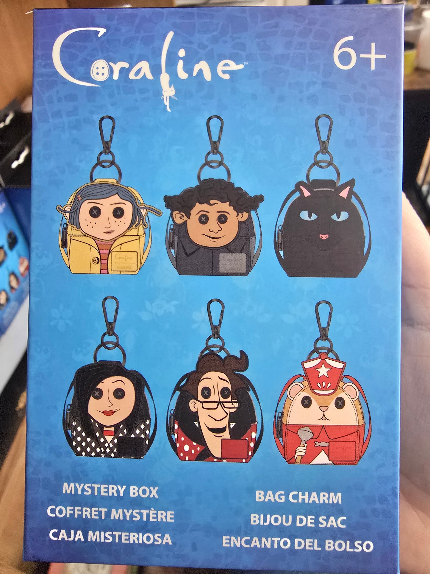 Loungefly Coraline Mystery Box Bag Charm