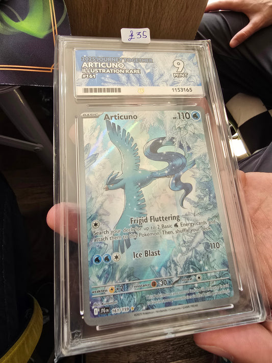 Articuno #161 9 MINT - Pokémon ACE Graded Card