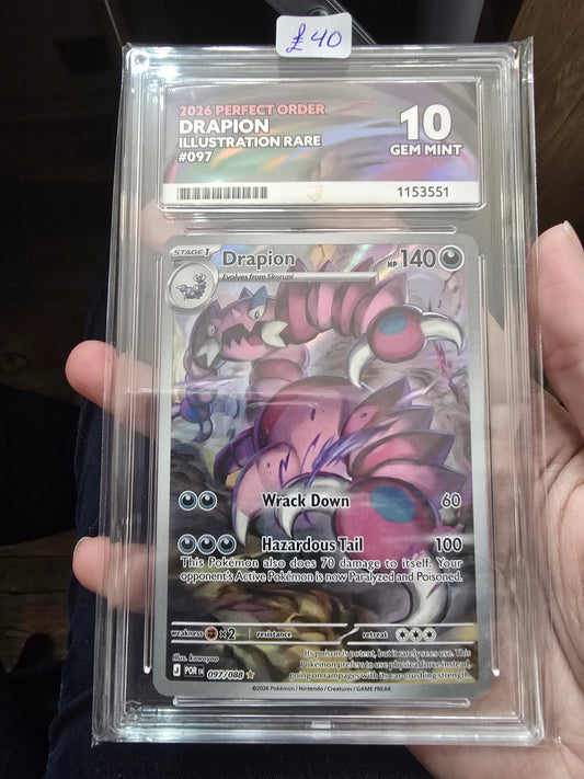 Drapion #097 10 GEM MINT - Pokémon ACE Graded Card