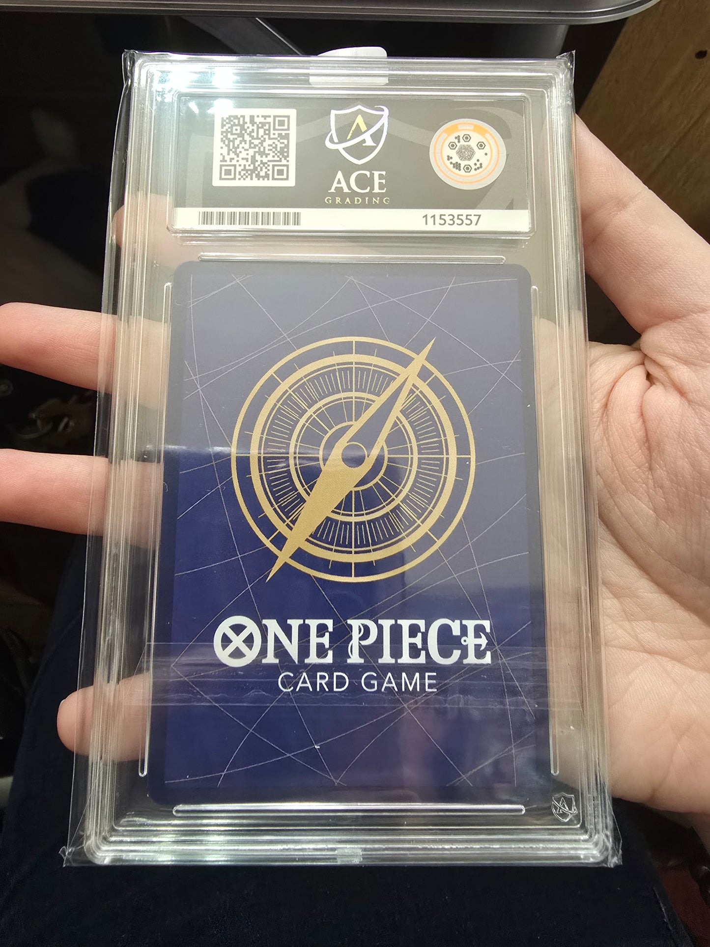 Monkey. D. Luffy EB04-061 SEC 10 GEM MINT - One Piece ACE Graded Card