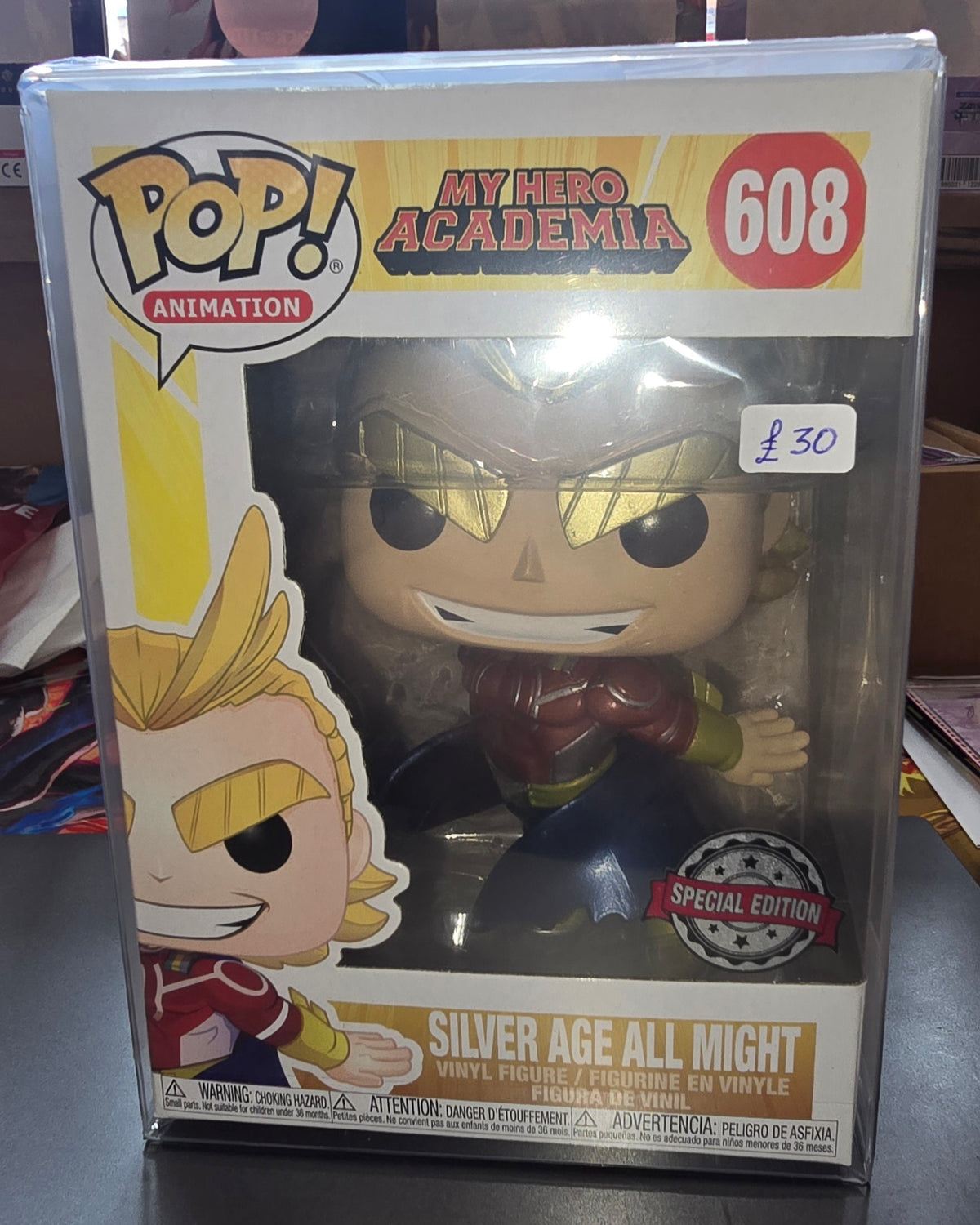 My Hero Academia - Silver Age All Might #608 Special Edition (Metallic)