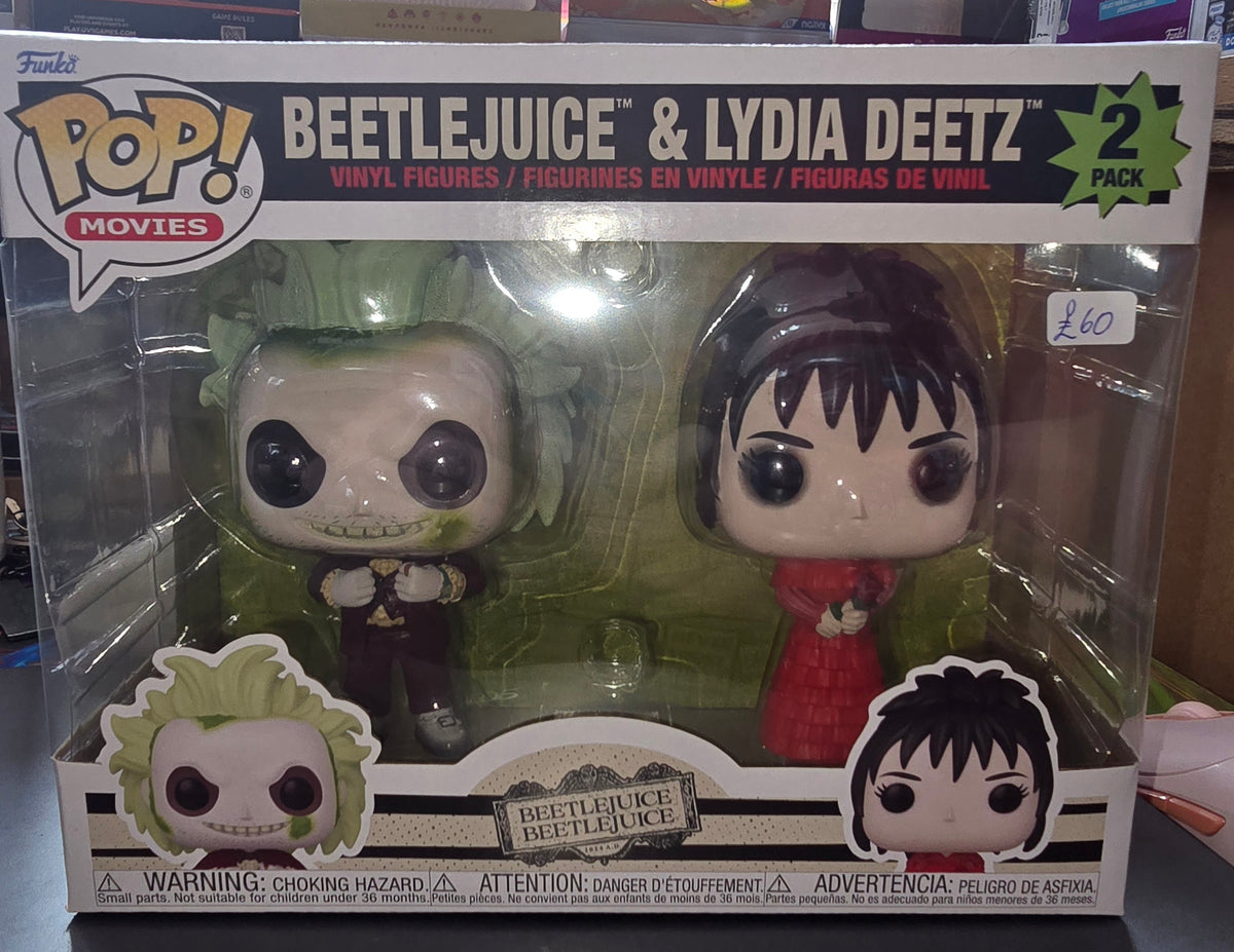 Beetlejuice - Beetlejuice and Lydia Deetz 2 Pack