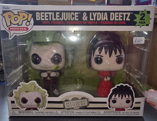 Beetlejuice - Beetlejuice and Lydia Deetz 2 Pack