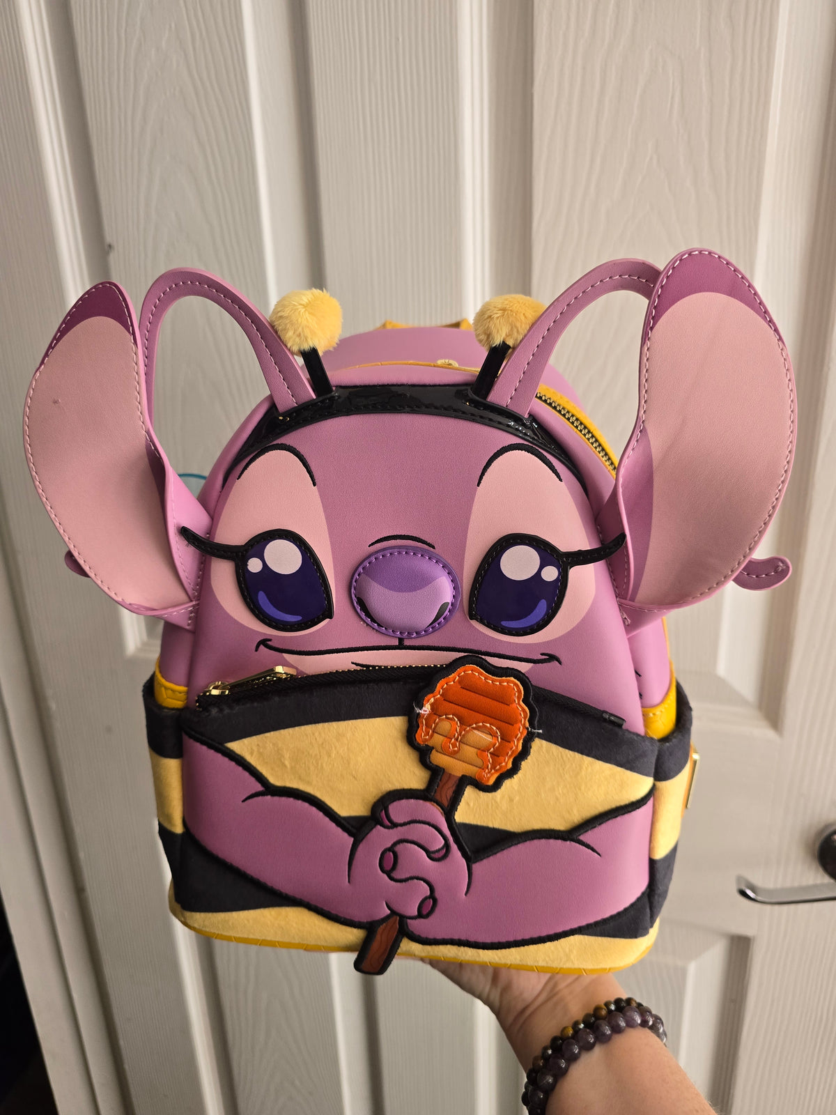 Loungefly - Lilo & Stitch Angel Bumblebee Costume Cosplay Mini Backpack