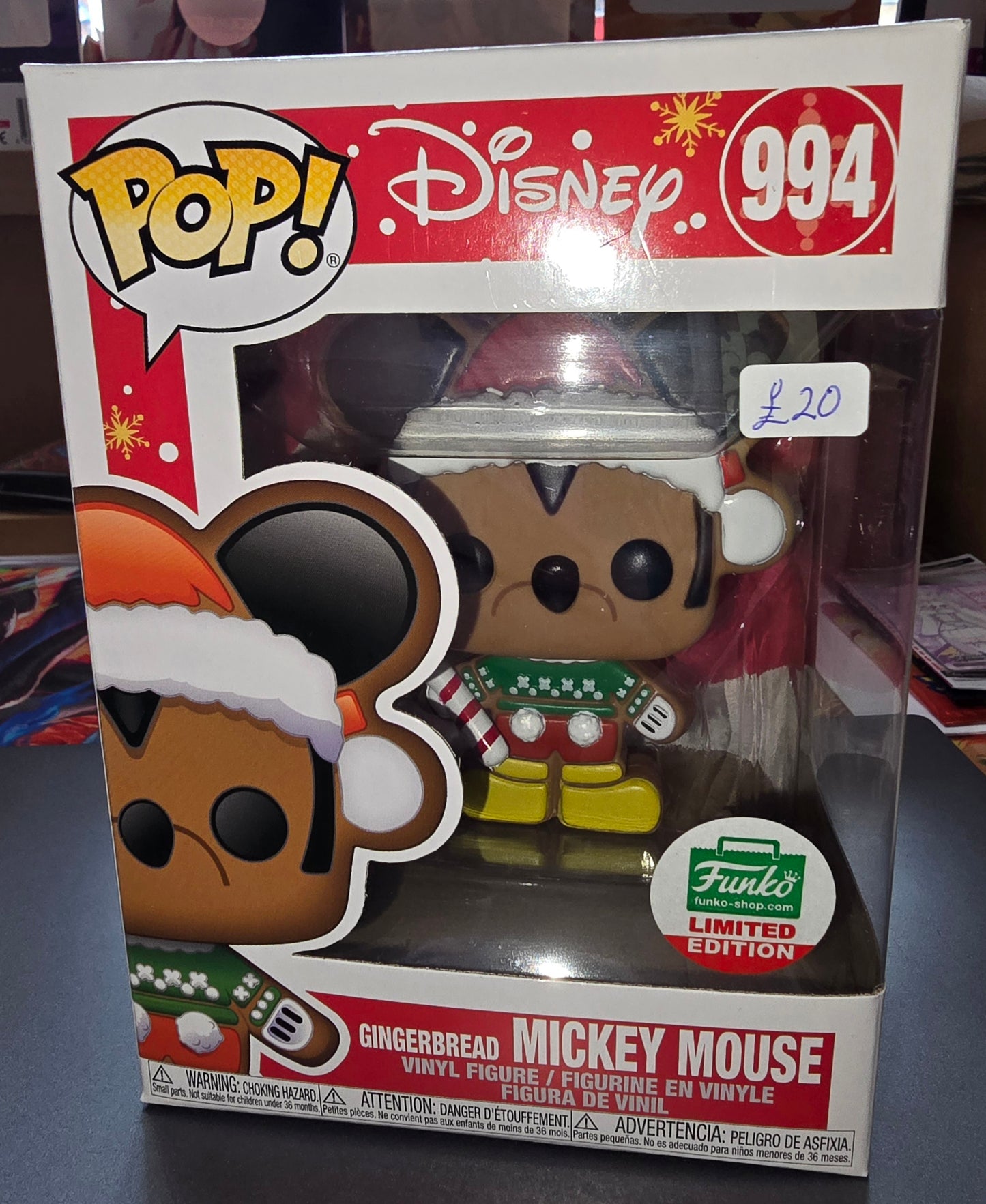 Disney - Gingerbread Mickey Mouse #994 Limited Edition
