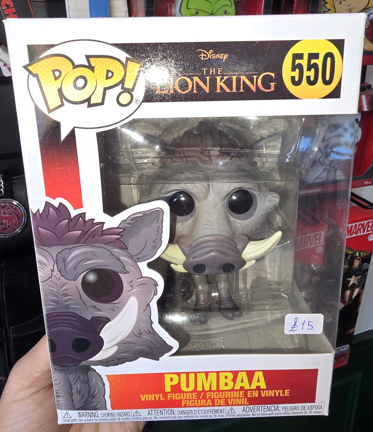Disney The Lion King - Pumbaa #550