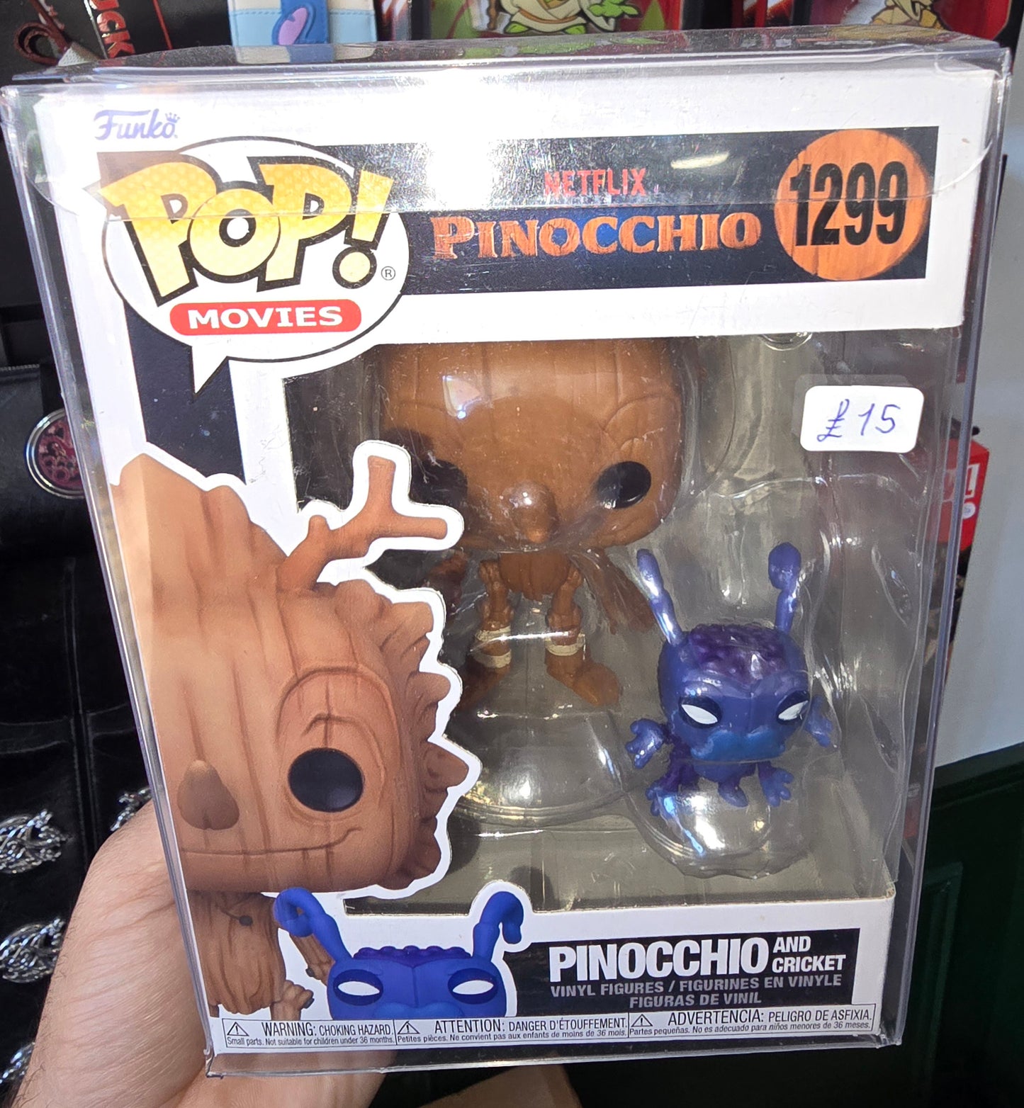 Pinocchio - Pinocchio with Cricket #1299