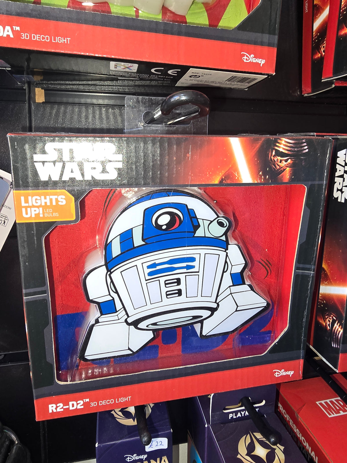 Star Wars 3D Deco Light - R2-D2