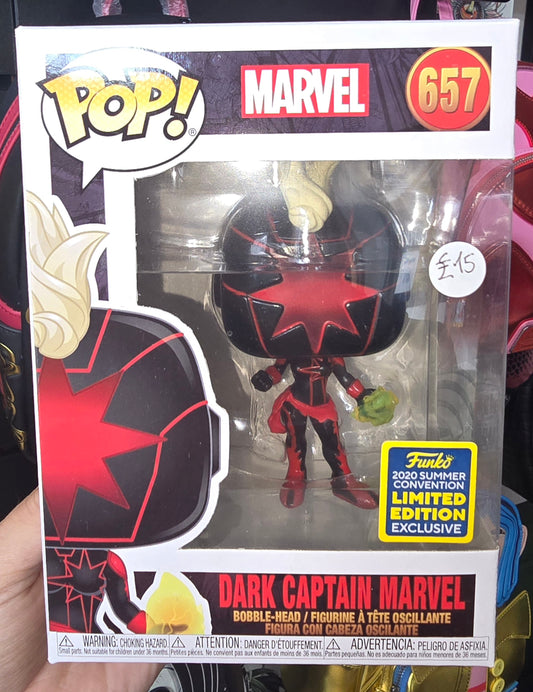 Marvel - Dark Captain Marvel #657 2020 Exclusive