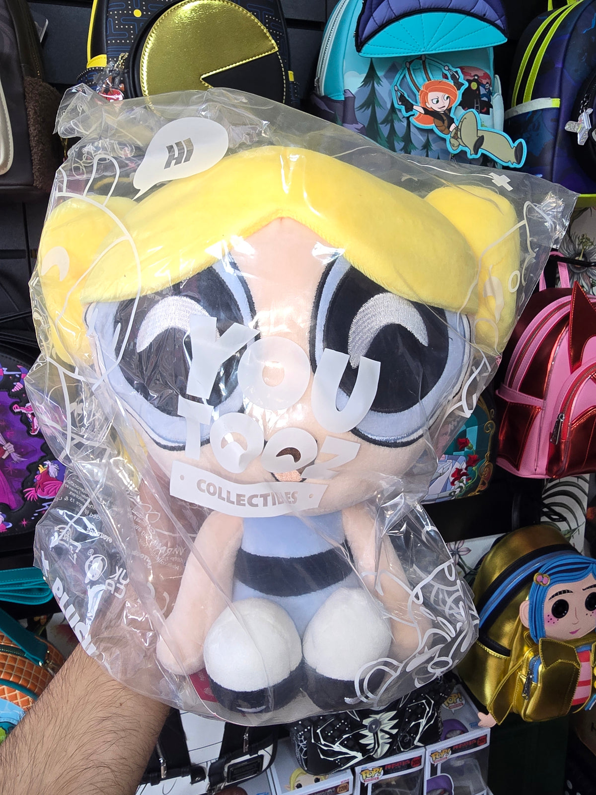 Youtooz Powerpuff Girls Plushie - Bubbles