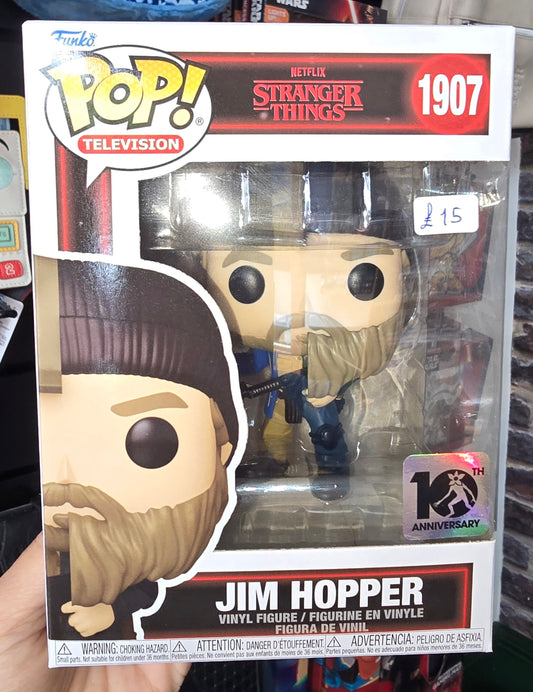 Stranger Things - Jim Hopper #1907 10th Anniversary