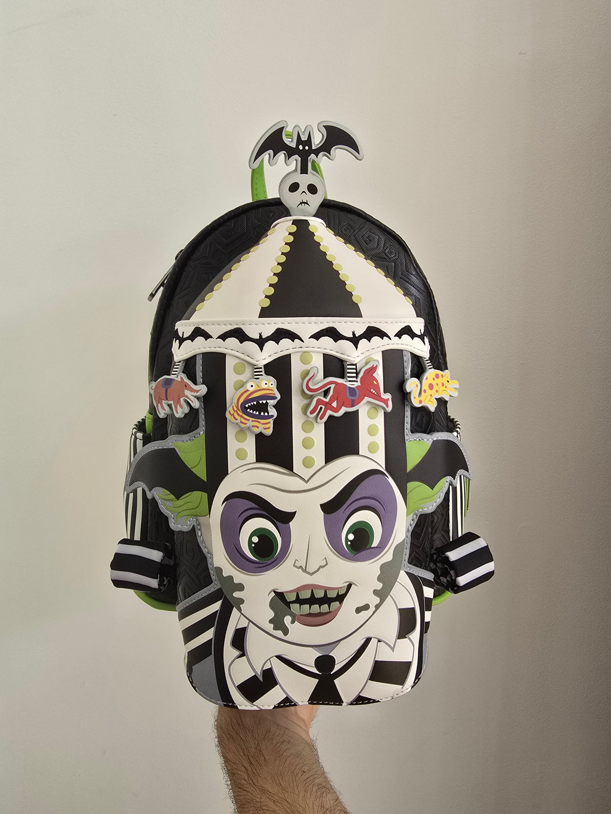 Loungefly - Beetlejuice Carousel Hat Light Up Cosplay Mini Backpack