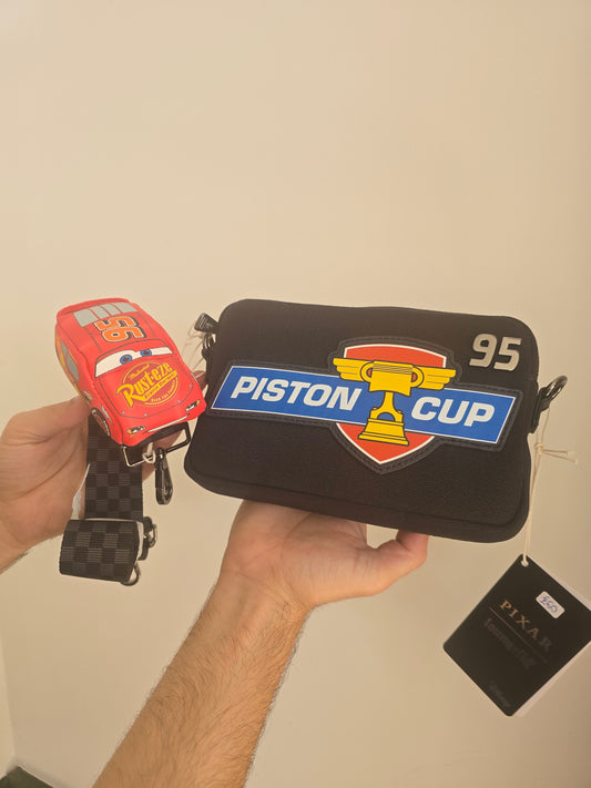 Loungefly - Cars 20th Anniversary Piston Cup Sling Crossbody Bag