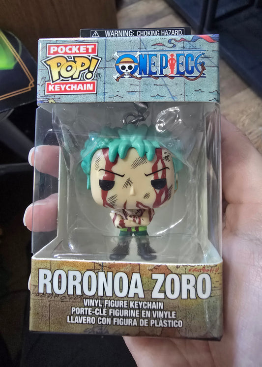 One Piece Funko Keychain - Roronoa Zoro