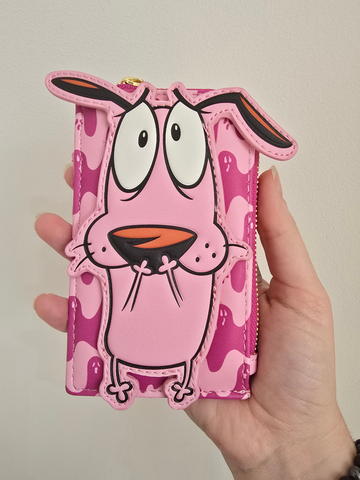 Loungefly Courage the Cowardly Dog Card Holder