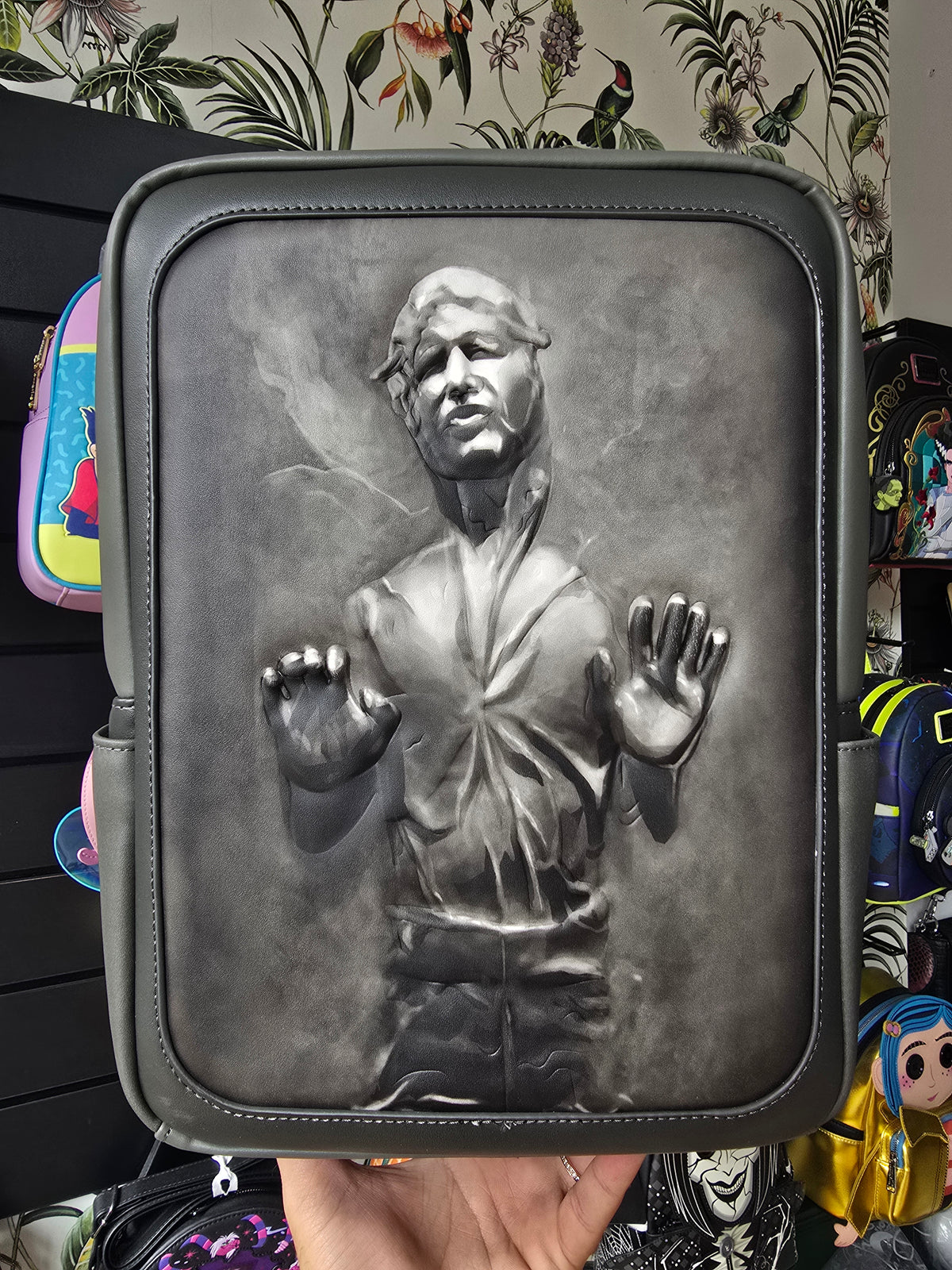 Loungefly Star Wars: Return Of The Jedi Han Solo in Carbonite Mini Backpack