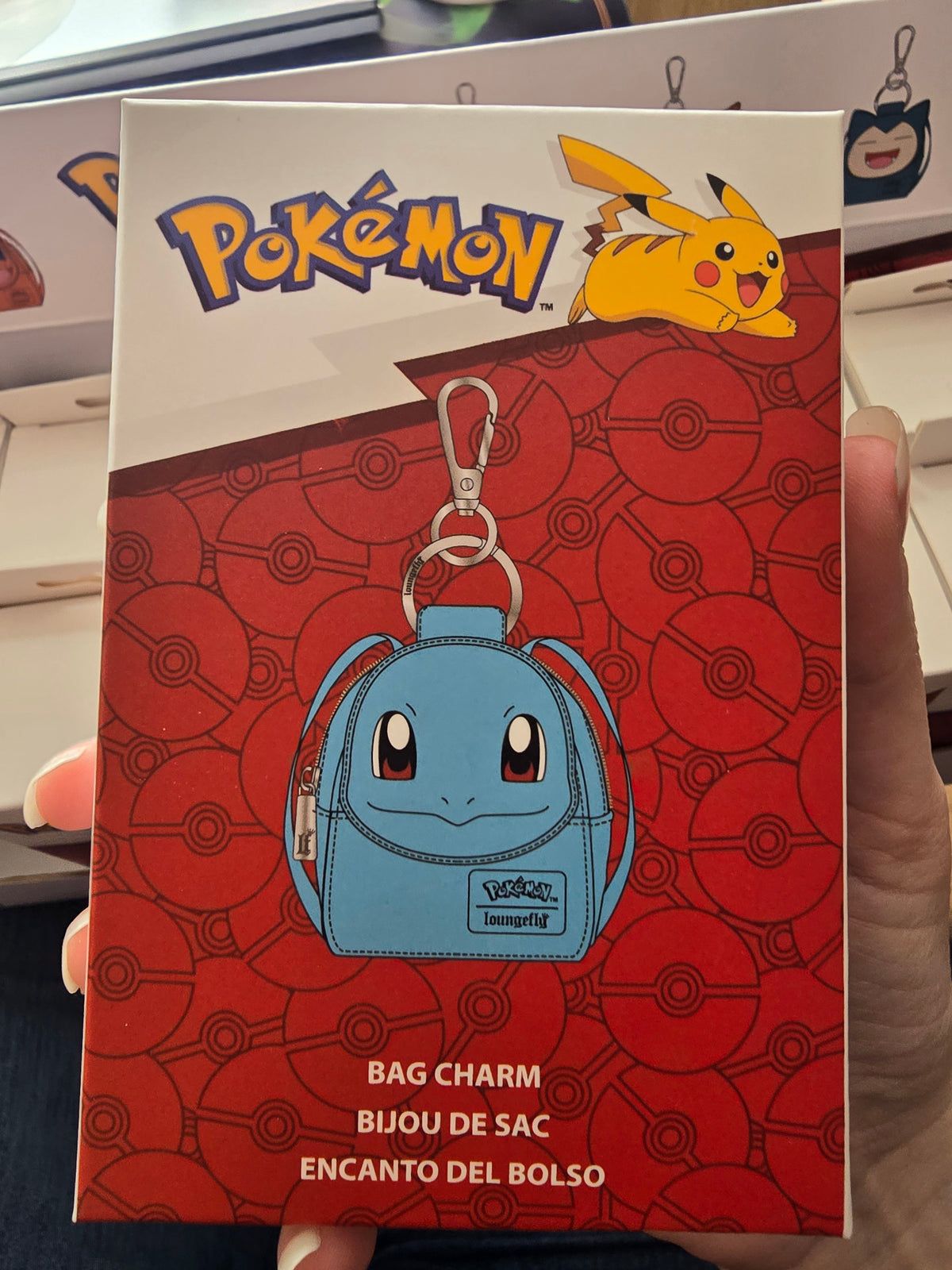 Loungefly - Pokémon Squirtle Mini Backpack Charm