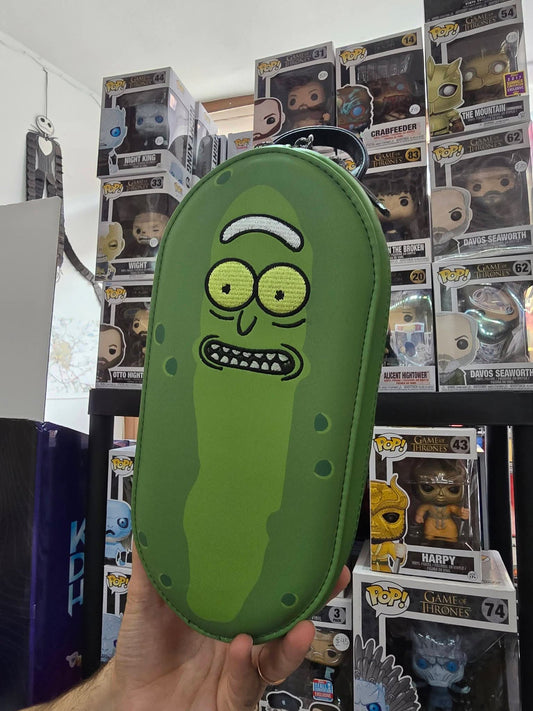 Loungefly Rick and Morty Pickle Rick Sling Crossbody Bag