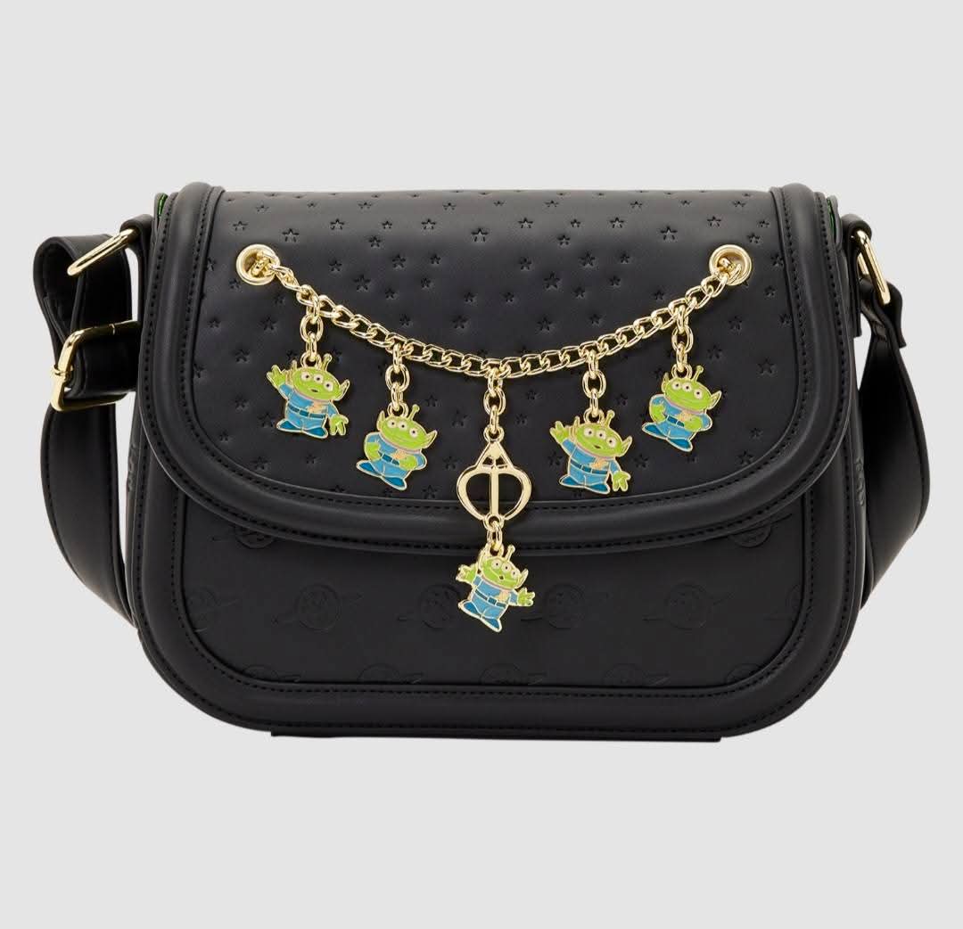 Loungefly-Toy Story 5 Aliens Charm Crossbody Bag