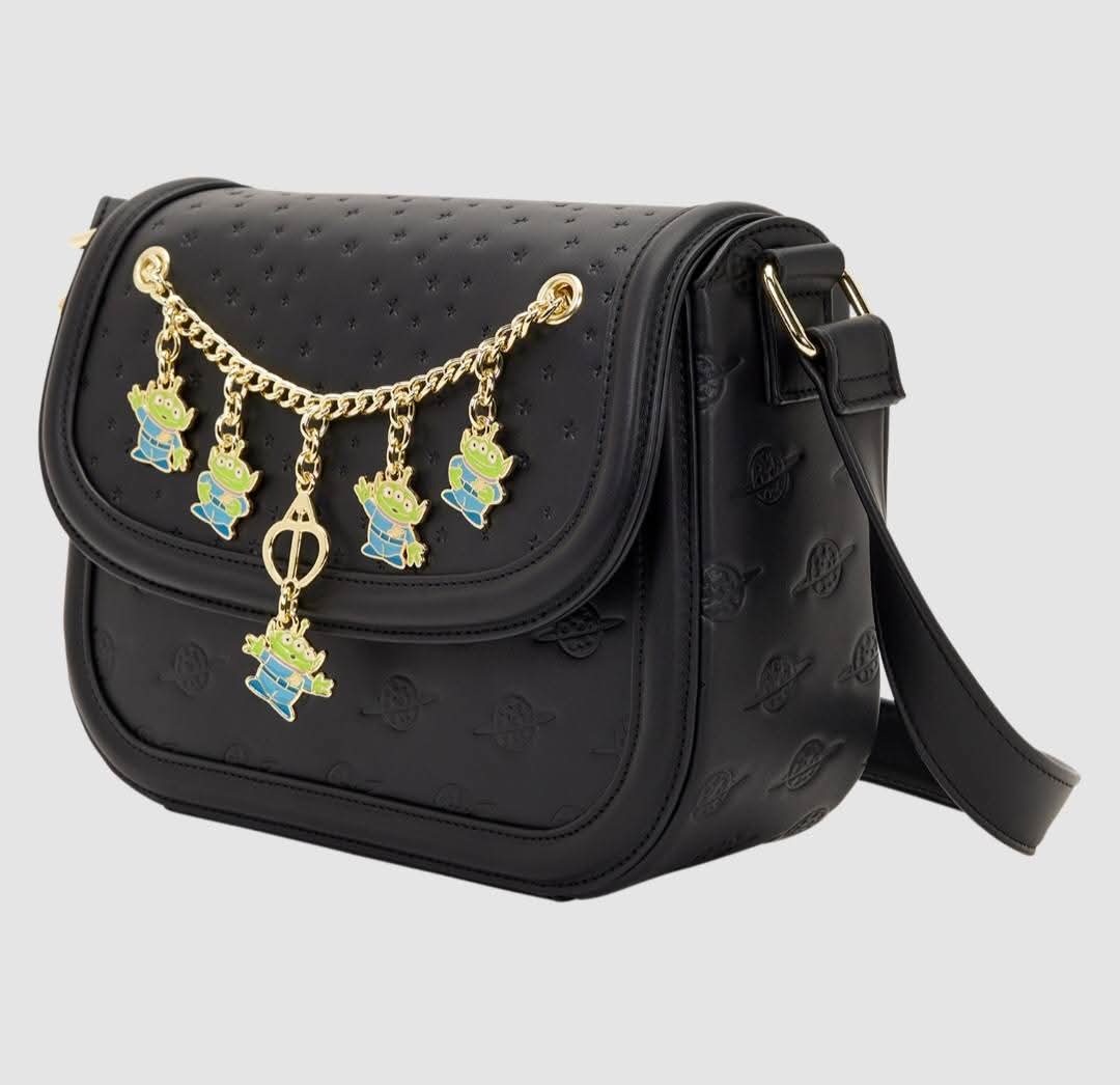Loungefly-Toy Story 5 Aliens Charm Crossbody Bag
