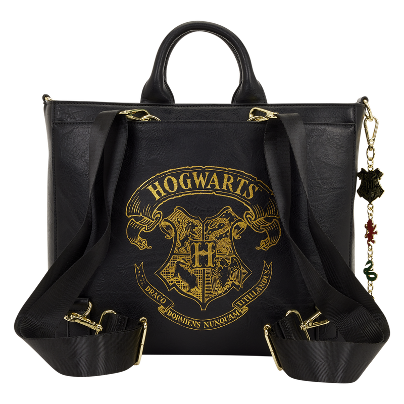 Loungefly - Harry Potter Hogwarts Letter Convertible Backpack & Tote Crossbody Bag