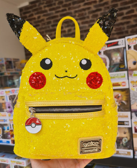 Loungefly Pokémon Sequin Pikachu Mini Backpack