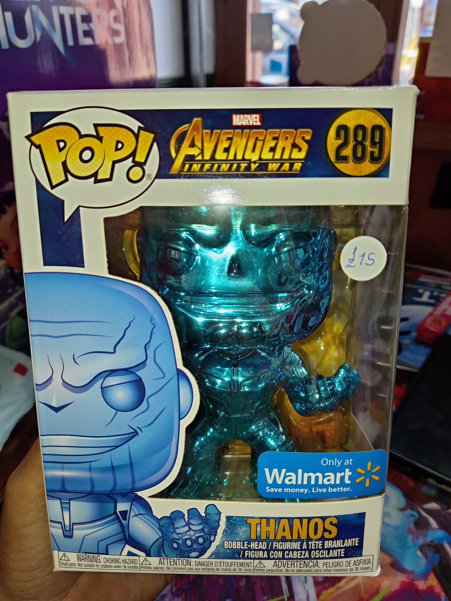 Marvel Avengers Infinity War - Thanos #289 Blue Chrome Exclusive