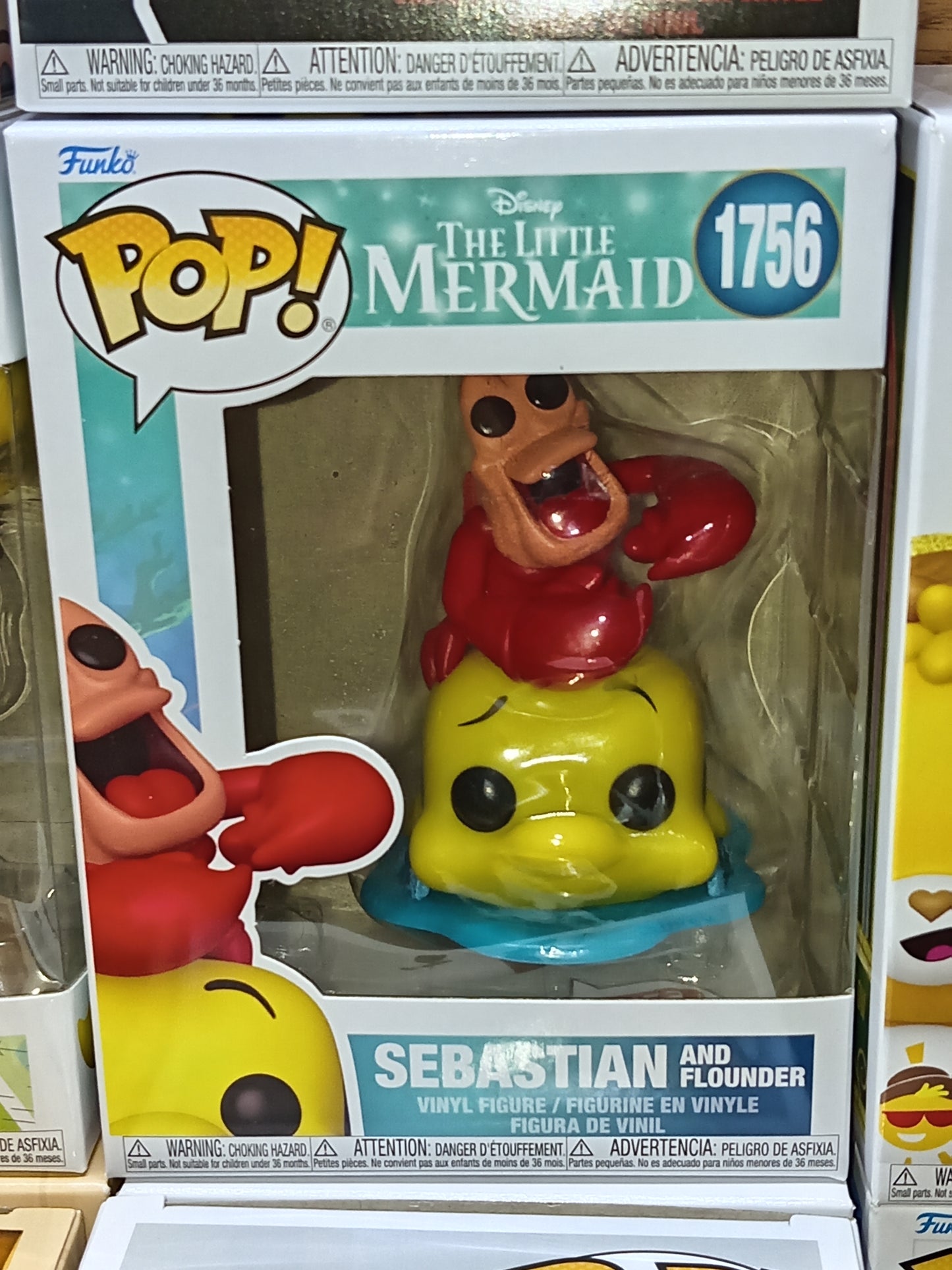 Disney The Little Mermaid - Sebastian and Flounder #1756