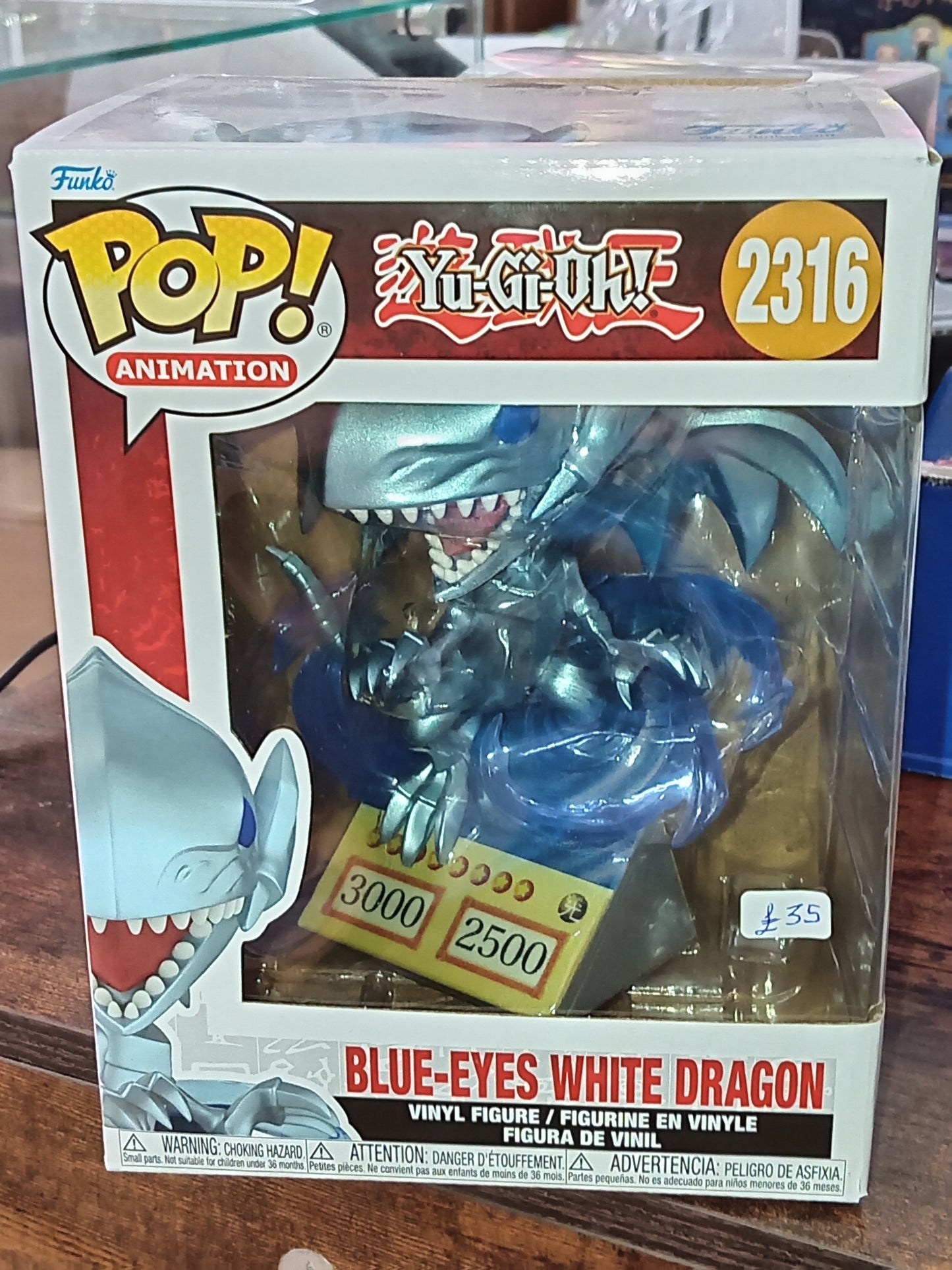 Yu-Gi-Oh - Blue Eyes White Dragon #2316