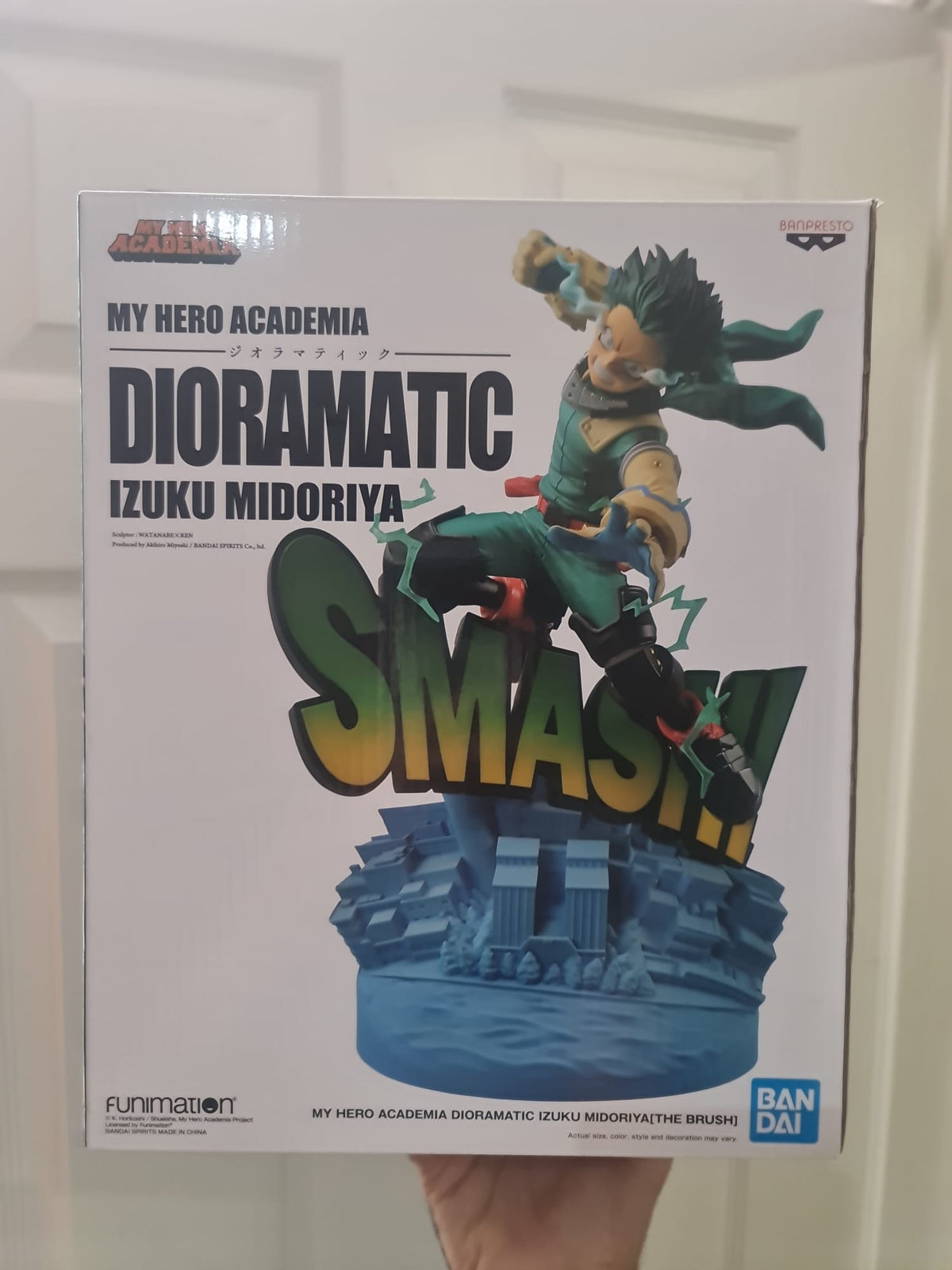 My Hero Academia Dioramatic - Izuku Midoriya Figure (Has been on Display)