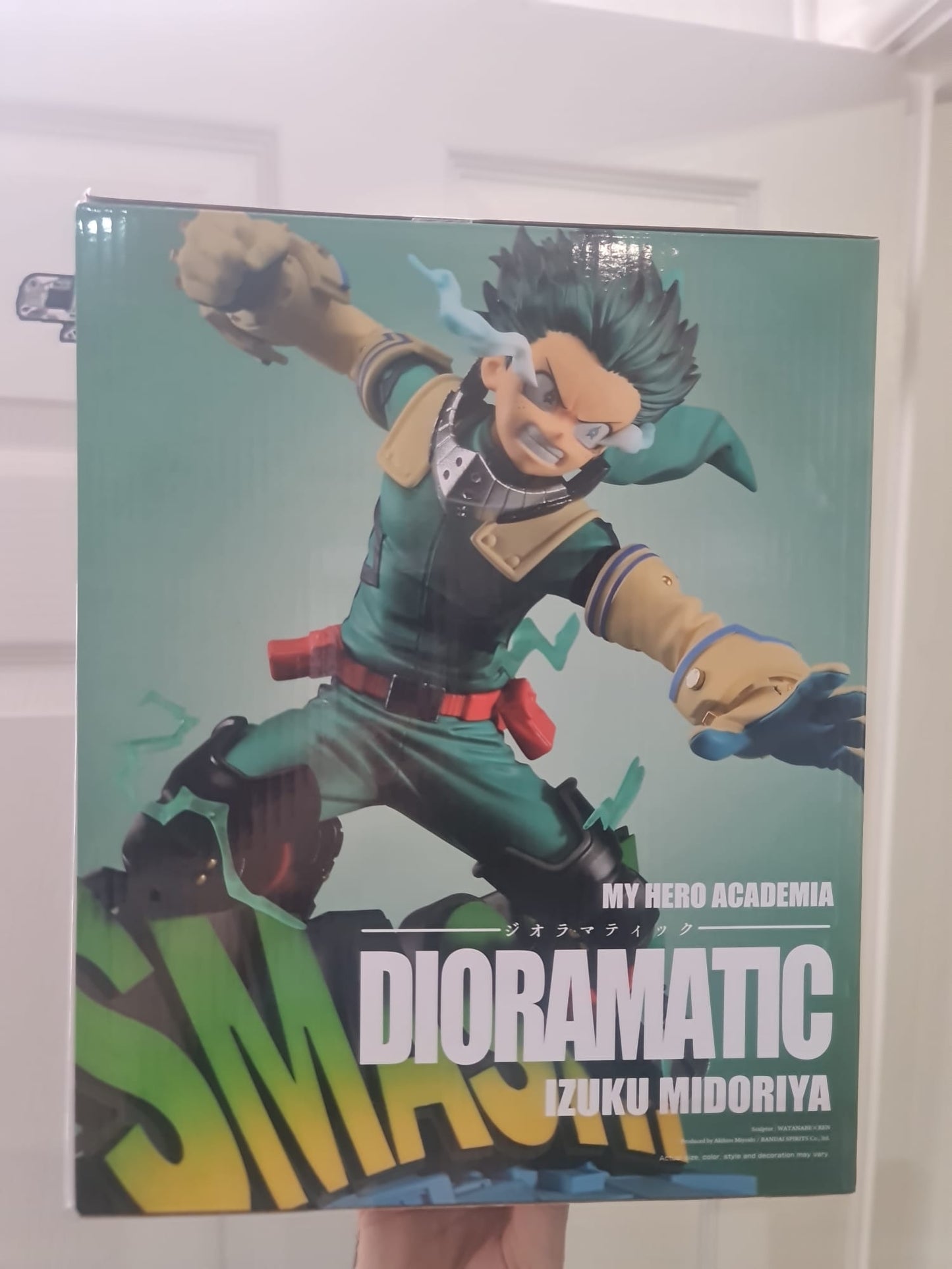 My Hero Academia Dioramatic - Izuku Midoriya Figure (Has been on Display)