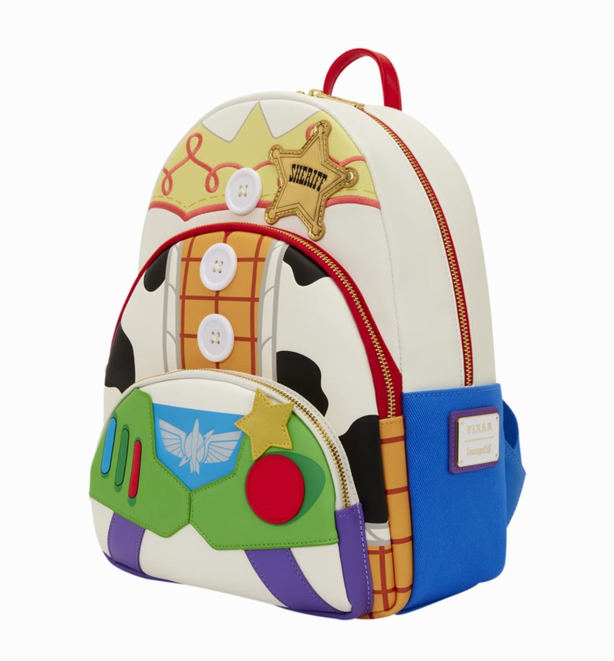Loungefly - Toy Story 5 Triple Pocket Mid Sized Backpack