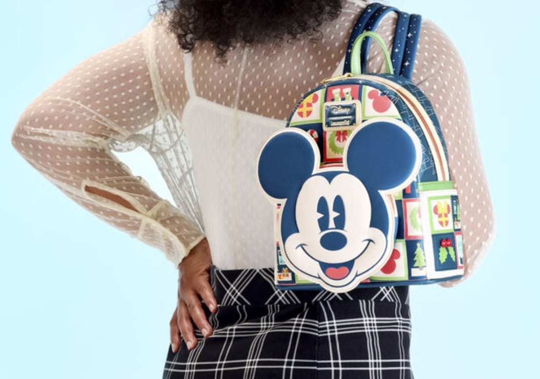 Loungefly - Disney Mickey Mouse Holiday Mini Backpack