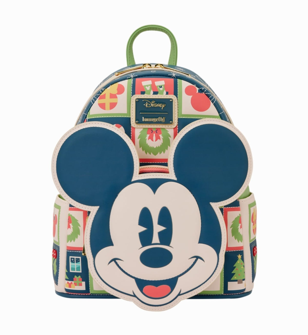 Loungefly - Disney Mickey Mouse Holiday Mini Backpack