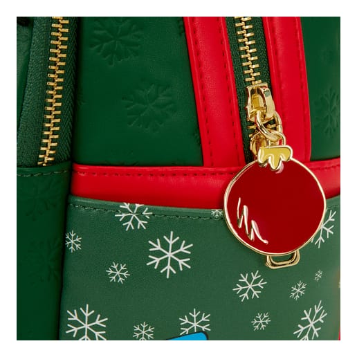 Loungefly - Dr. Seuss The Grinch Tree Light‑Up Plush Mini Backpack
