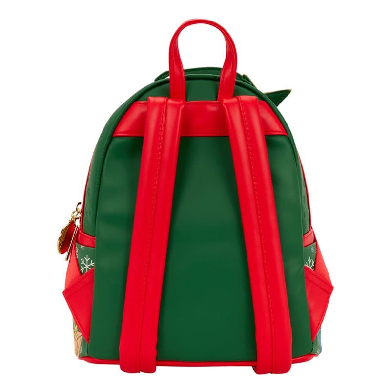 Loungefly - Dr. Seuss The Grinch Tree Light‑Up Plush Mini Backpack