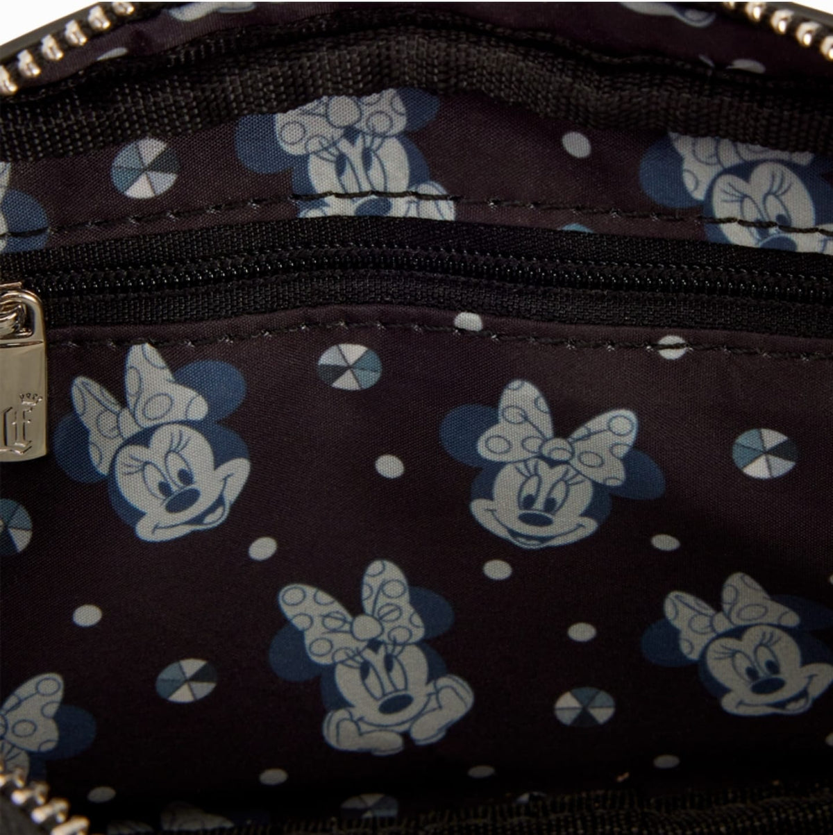 Loungefly - Minnie Mouse Studs & Chains Crossbody Bag