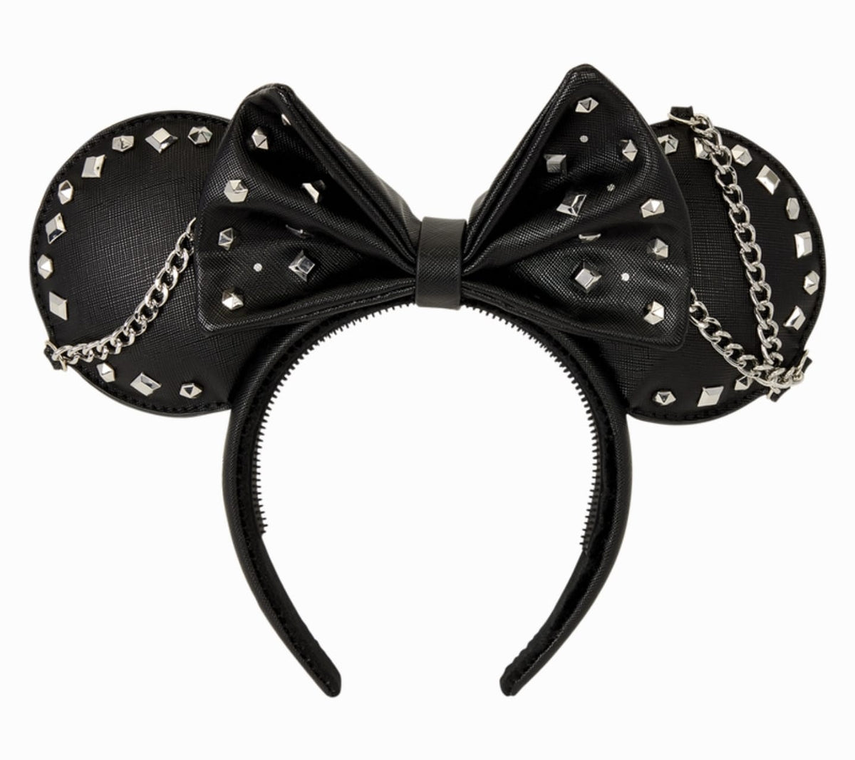 Loungefly - Minnie Mouse Studs & Chains Ear Headband