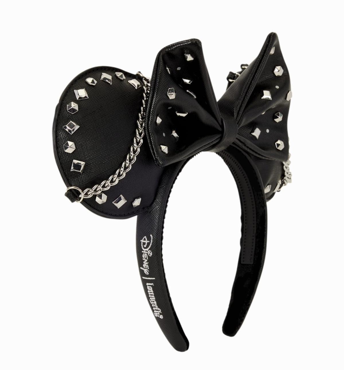 Loungefly - Minnie Mouse Studs & Chains Ear Headband