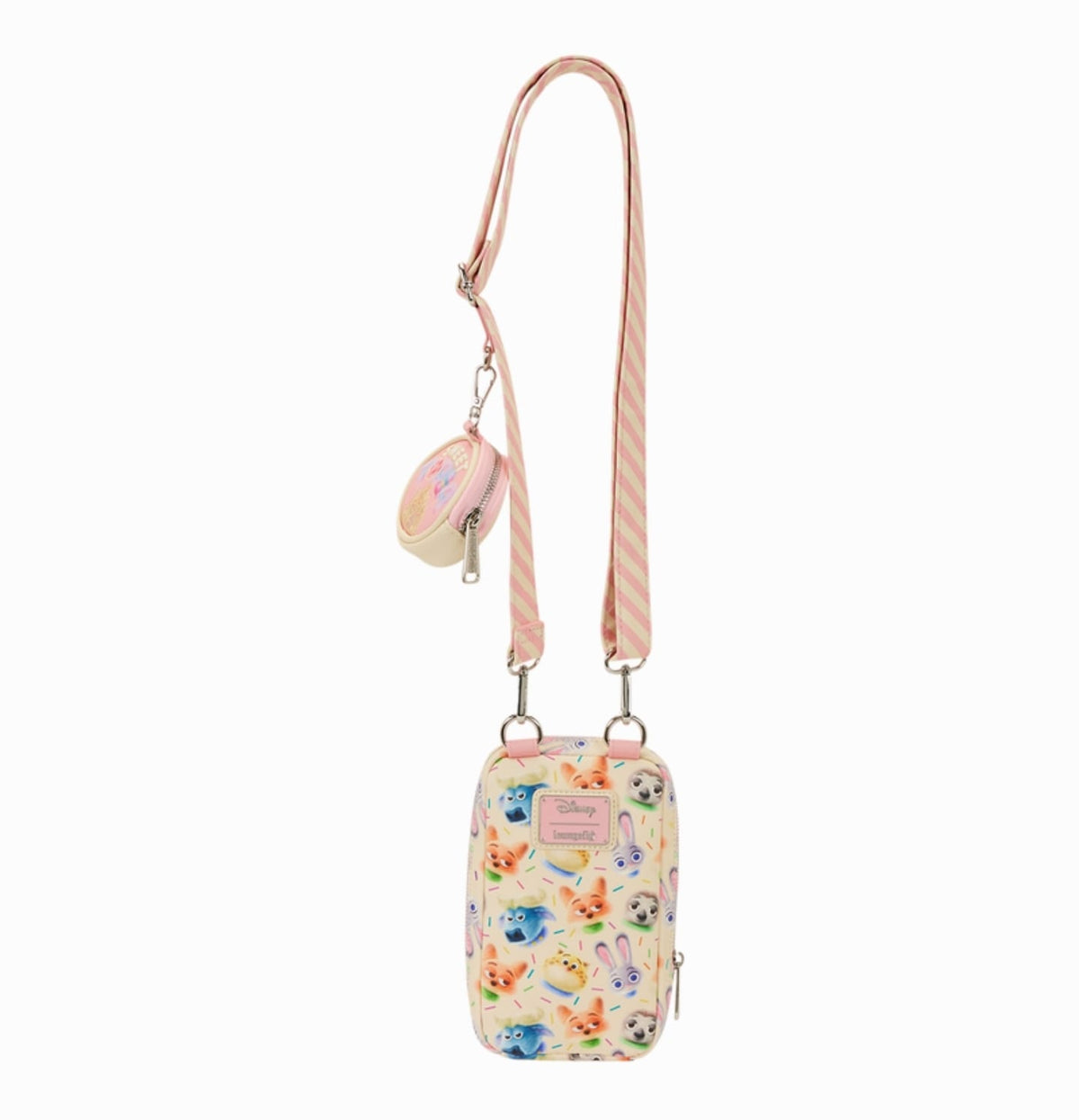 Loungefly - Zootropolis 2 Judy Hopps Cotton Candy Cosplay Cell Phone Crossbody Bag with Coin Bag