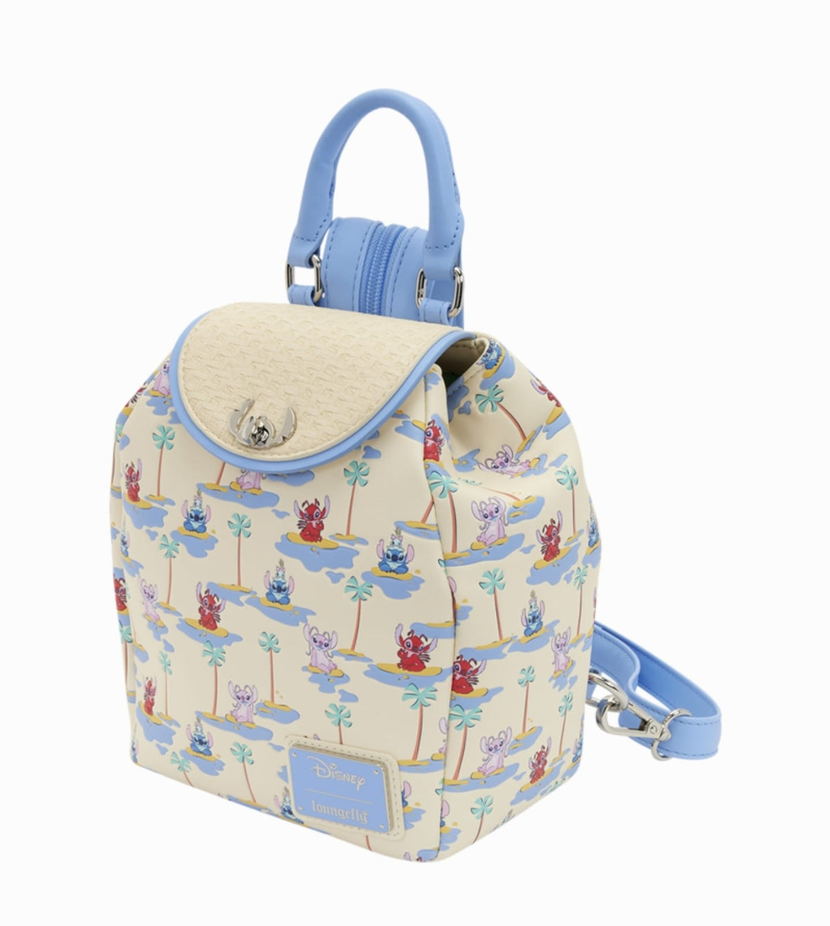 Loungefly - Lilo & Stitch All-Over Print Micro Mini Backpack