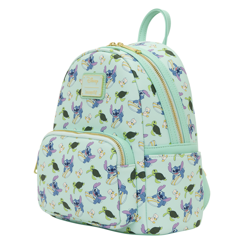 Loungefly - Lilo & Stitch Animal Friends All-Over Print Mini Backpack