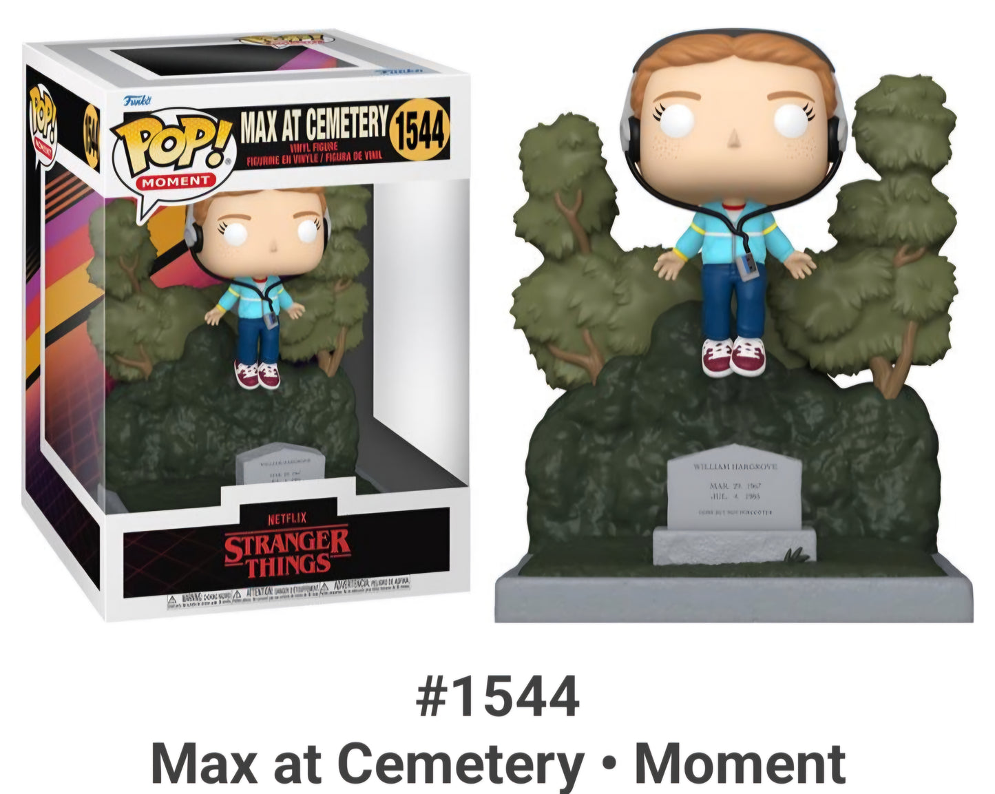 Stranger Things - Max at Cemetery #1544 PRE-ORDER