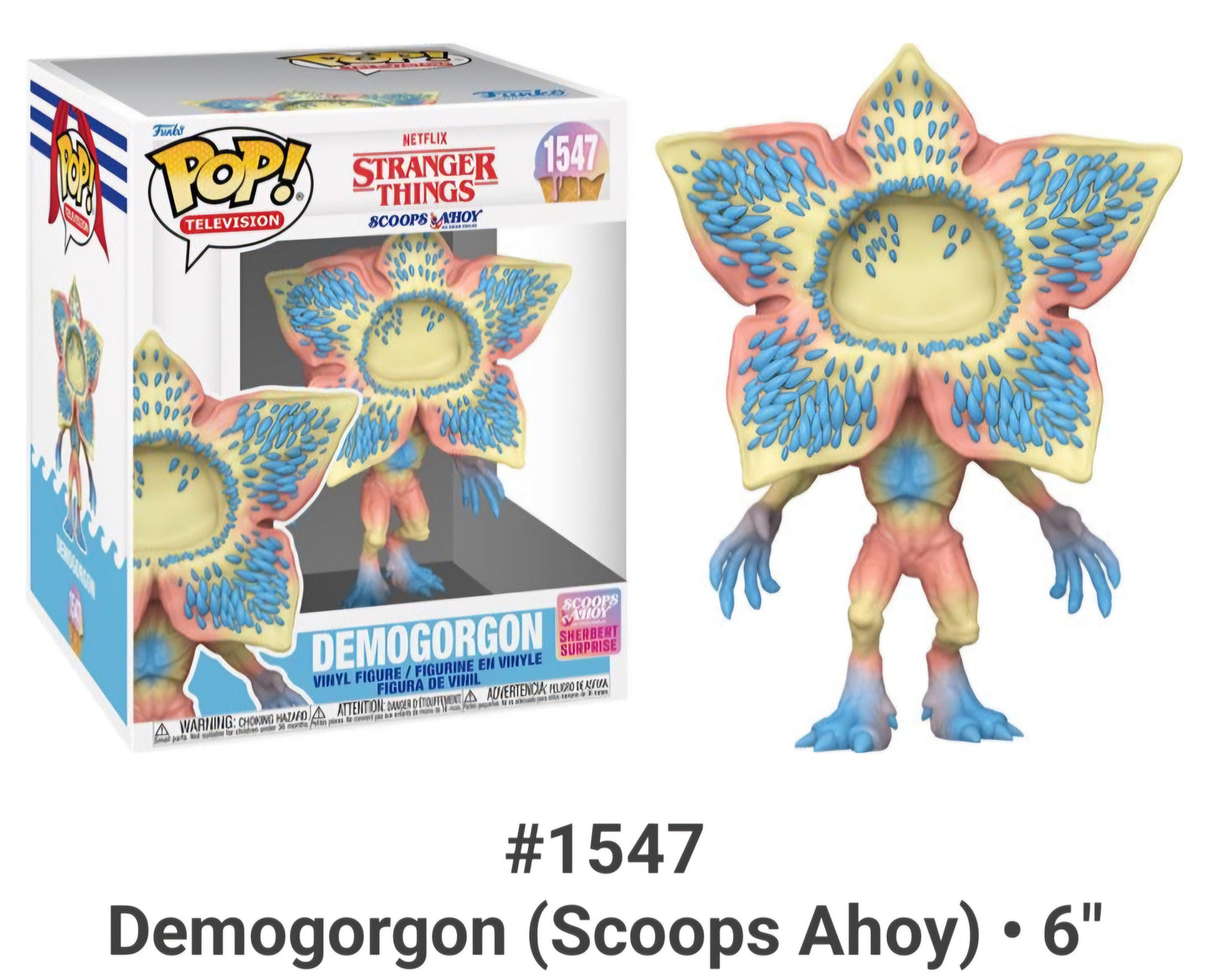 Stranger Things - Demogorgon Scoops Ahoy #1547 PRE-ORDER