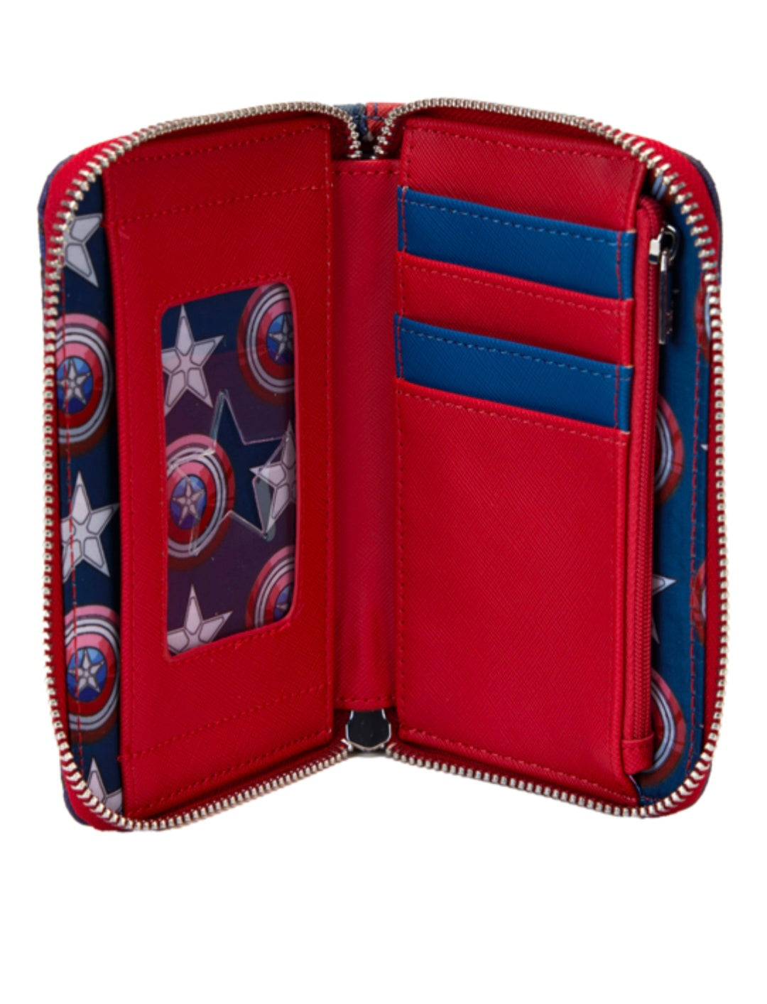 Loungefly - Marvel Captain America Black & White Wallet