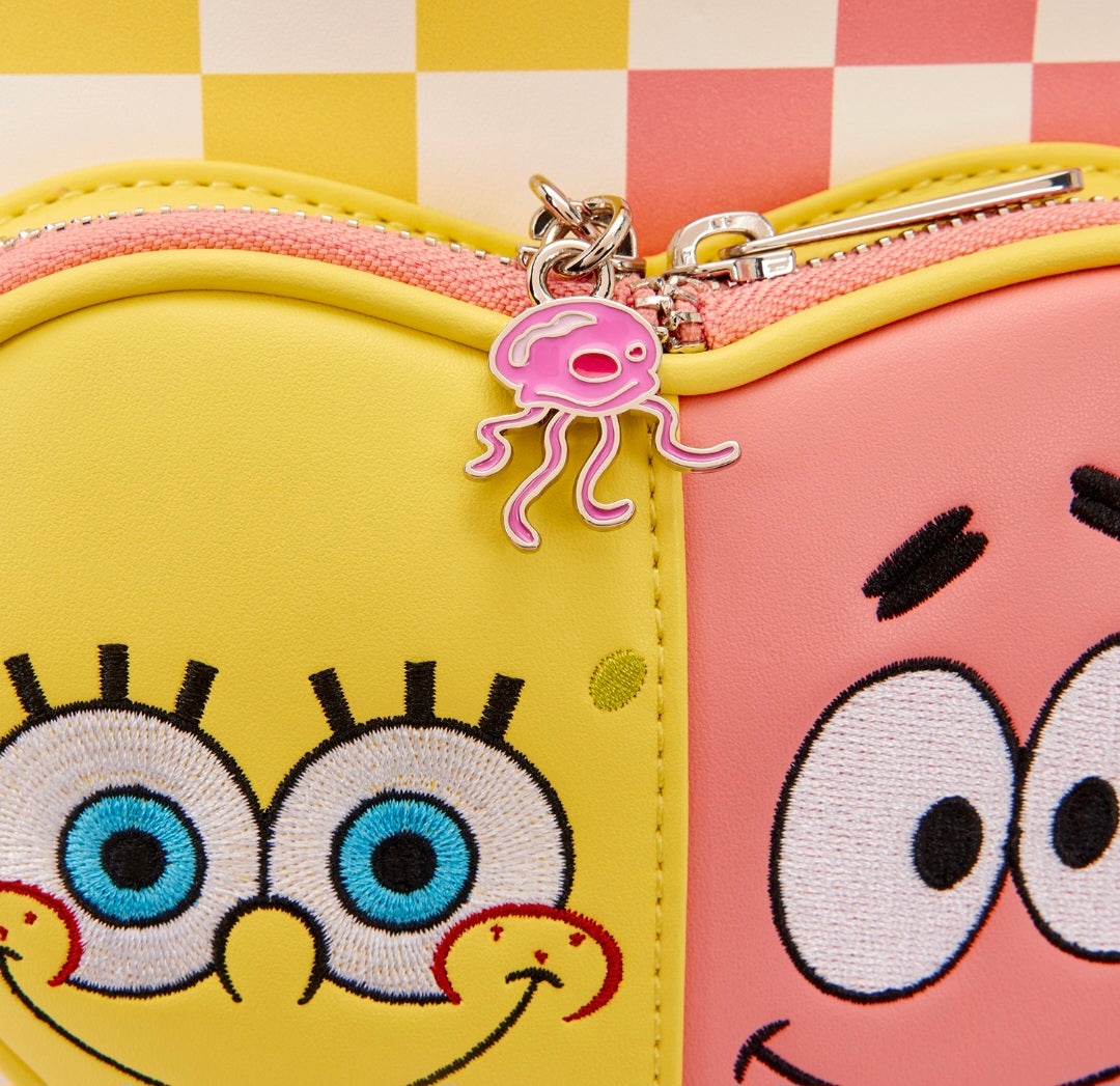 Loungefly - SpongeBob SquarePants & Patrick Star Checkered Mini Backpack